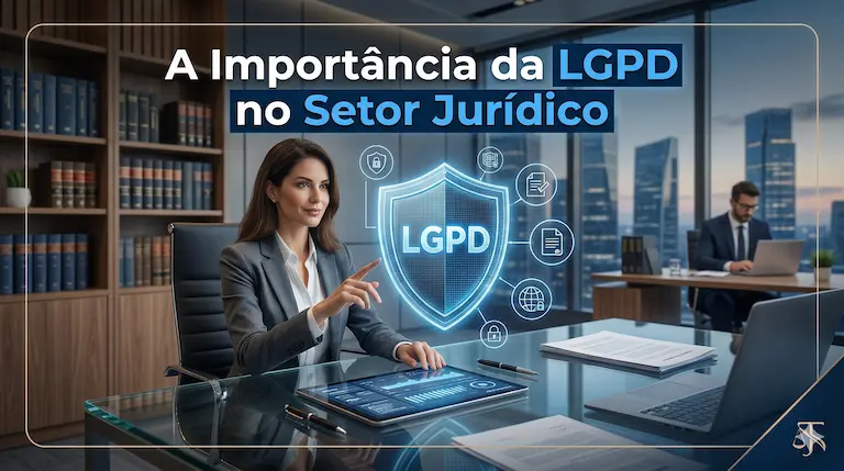 Imagem de capa: A importância da LGPD no setor jurídico